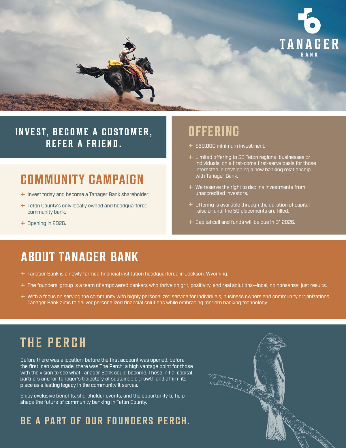 Tanager Bank Brand Guide