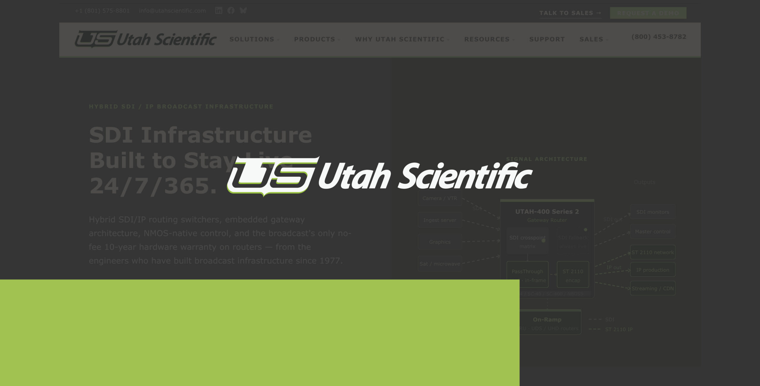 Utah Scientific SEO Consulting Project